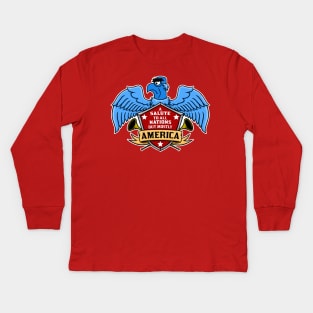 A Salute To All Nations Kids Long Sleeve T-Shirt